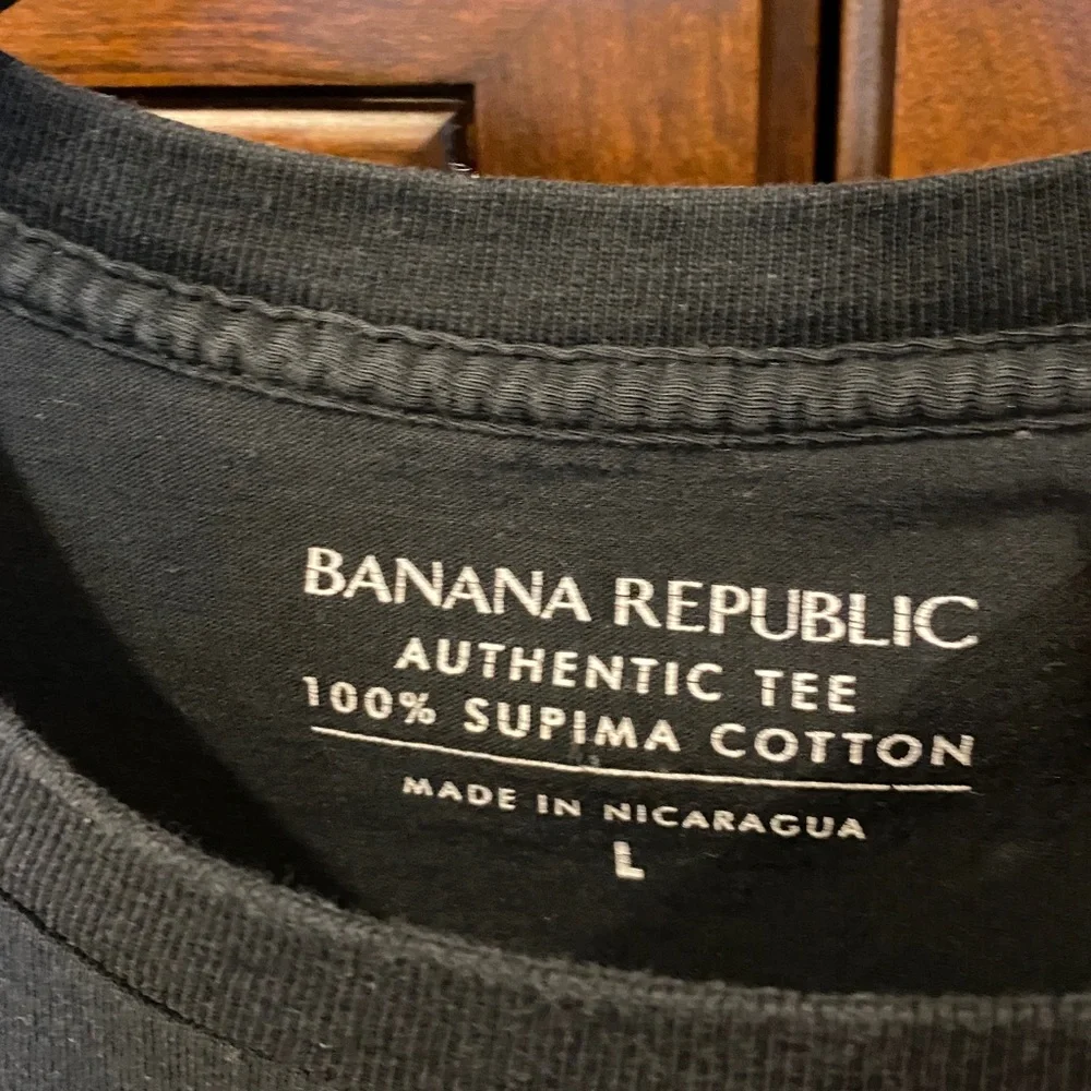 BANANA REPUBLIC Supima Cotton T-shirt - Picture 2 of 7